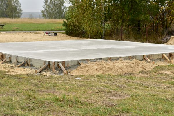 Concrete Base Installation in Kihei