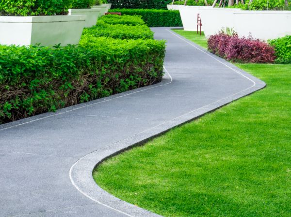 Walkway Curb Installation in Kihei