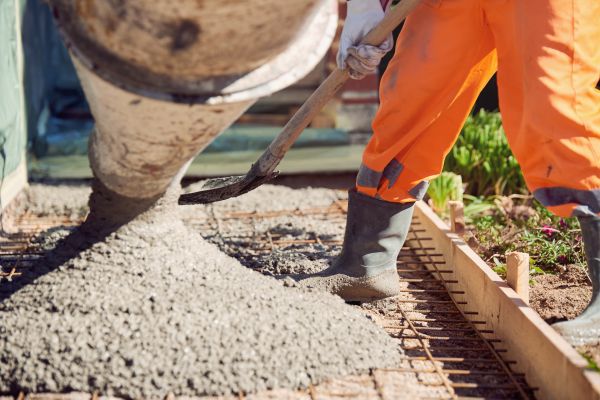 Poured Concrete Installation in Kihei