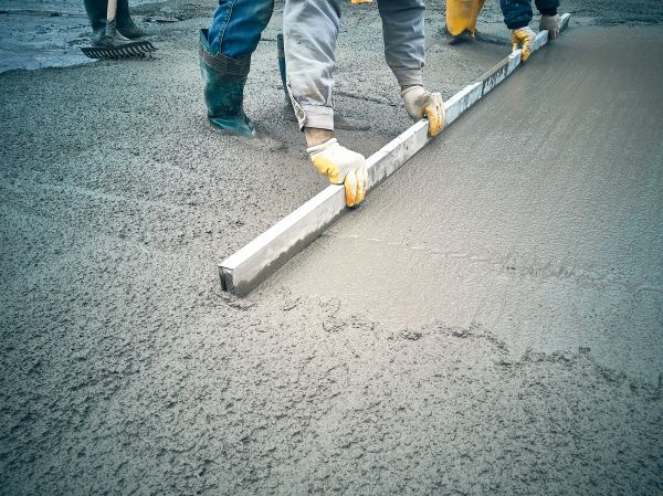 Cement Slab Installation in Kihei