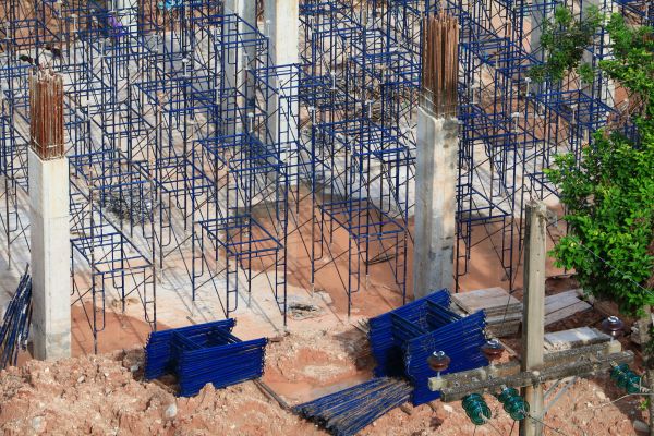 Concrete Pier Construction in Kihei