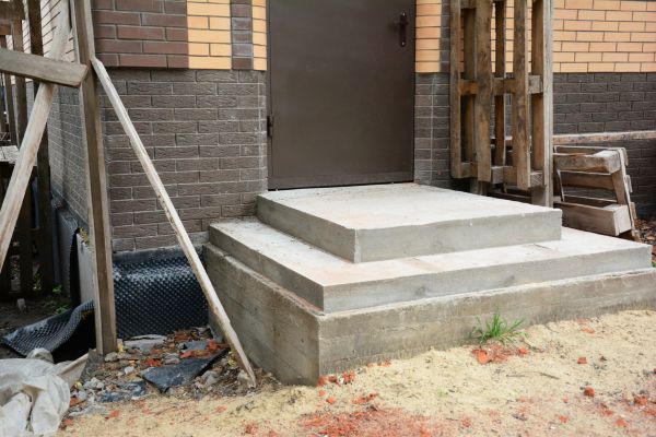 Cement Steps Construction in Kihei